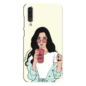 Силіконовый Чохол на Meizu 16xs з картинкой Модных девушек (З напоєм)