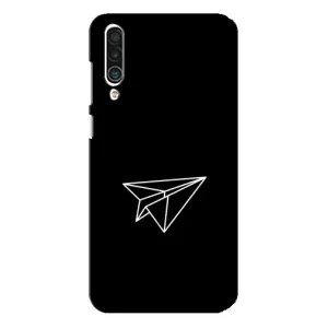 Чехол с картинками на черном фоне для Meizu 16xs (Самолетик)