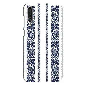 Силиконовый Чехол на Meizu 16xs с картинкой Вышиванки (Синяя вышиванка)