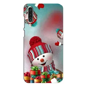 Чехлы на Новый Год Meizu 16xs (Снеговик в шапке)