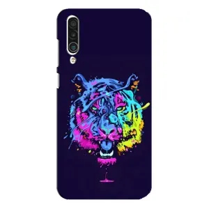 Силіконовий бампер з картинкою звірів для Meizu 16xs (Тигр-Арт)