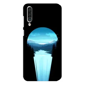 Літній Чохол на Meizu 16xs (Синій Водоспад)