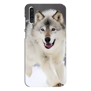 Чохол з Вовком на Meizu 16xs (Вовк біжить по снігу)