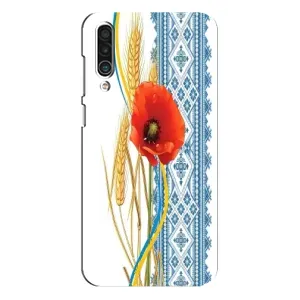 Силиконовый Чехол на Meizu 16xs с картинкой Вышиванки (Вышиванка с цветком)