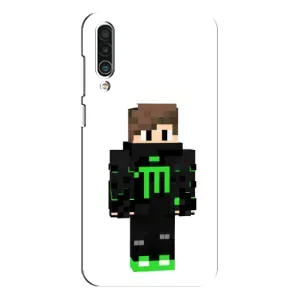 Чехлы для Meizu 16xs (Персонажи Майн Крафт) (Зеленый мальчик)