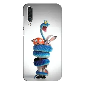 Силиконовый чехол с принтом Зоотрополіс для Meizu 16xs (Змея Зоо)