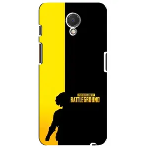 Чохол (TPU) з картинкою "Лого Пабг" на Мейзу М6с (Battlegrounds)