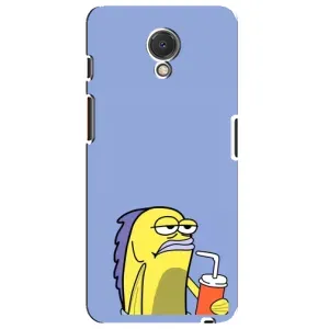 Чехол с рисунком «Безразличие» для Meizu M6s