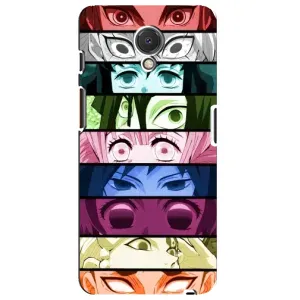 Силиконовые чехлы с глазами Anime для Мейзу М6с (Глаза Хашира)