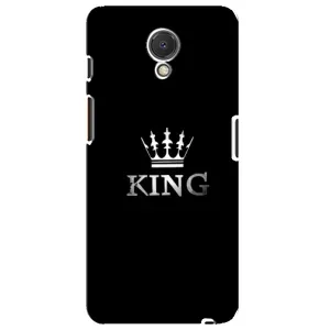 Чохол (Корона на чорному фоні) для Мейзу М6с (KING)