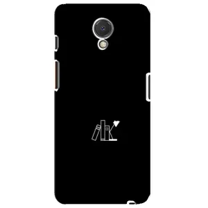 Чохол з картинками на чорному фоні для Meizu M6s (Книжки)
