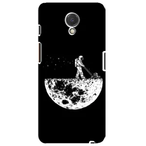 Силиконовый Чехол с принтом "Космонавты" на Meizu M6s (Космонавт)