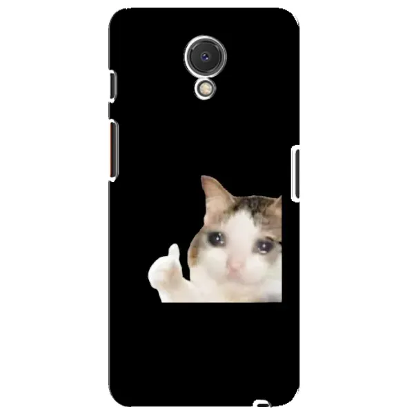 Чехол с рисунком «Кот в слезах» для Meizu M6s Чехол с рисунком «Кот в слезах» для Meizu M6s
