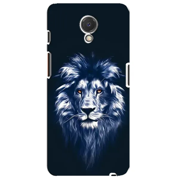 Чехол с рисунком «Лев - синий» для Meizu M6s Чехол с рисунком «Лев - синий» для Meizu M6s