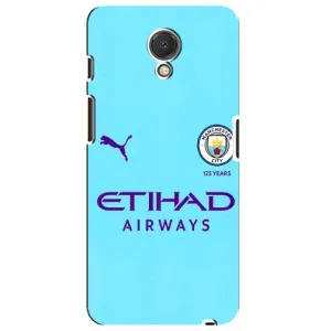 Силиконовые Чехлы принт Футбол на Meizu M6s (Man City)