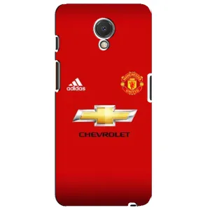 Силиконовые Чехлы принт Футбол на Meizu M6s (Man United)