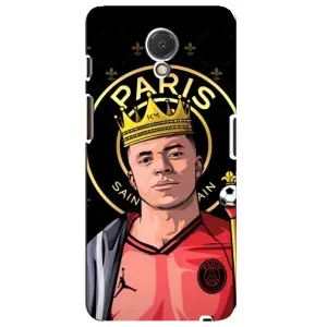 Чехол (TPU) с Футболистом на Meizu M6s (Mbappe King)