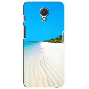 Летний Чехол на Meizu M6s (Море песок)