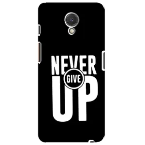 Силіконовый Чохол на Meizu M6s з картинкою НАЙК (Never Give UP)