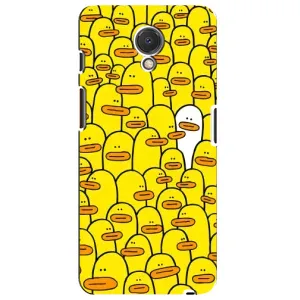 Силиконовый бампер с картинкой животных для Meizu M6s (Особенный)