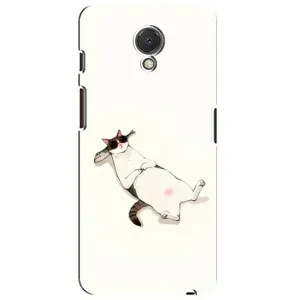 Чехол на тематику: Коты для Meizu M6s (Отдых)