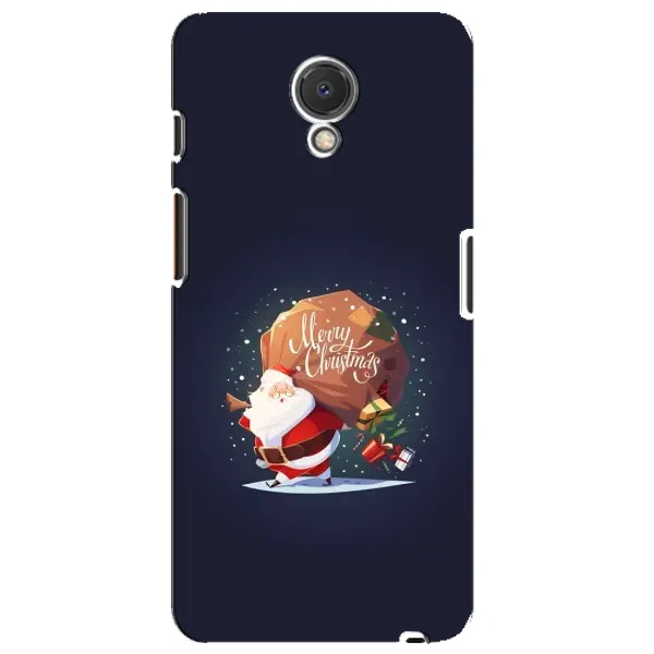 Чехол с рисунком «Подарки от Санты» для Meizu M6s