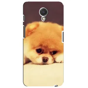 Чехол (ТПУ) Милые собачки для Meizu M6s (Померанский шпиц)