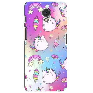 Чохол Unicorn на Meizu M6s (Веселка і Єдинорог)