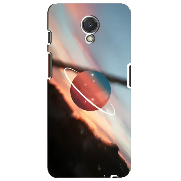 Чехол с рисунком «Сатурн» для Meizu M6s