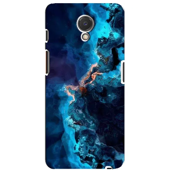 Чехол с рисунком «Синий мрамор» для Meizu M6s Чехол с рисунком «Синий мрамор» для Meizu M6s