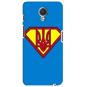Чехол с картинкой (Патриотический ГЕРБ) на Meizu M6s (Super - Герб)