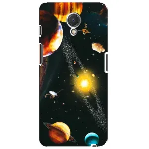 Чохол (ТПУ) з планетами на Meizu M6s (Вид з космосу)