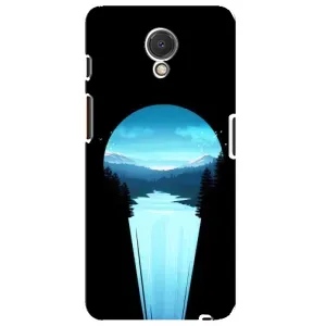 Летний Чехол на Meizu M6s (Синий Водопад)