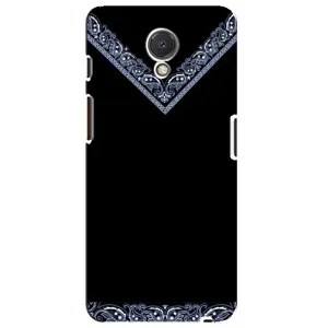 Силиконовый Чехол на Meizu M6s (Воротник вышиванки)