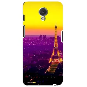 Чохол Ейфелева Вежа на Meizu M6s (Яскрава башня)