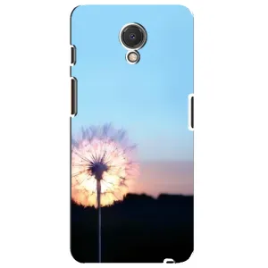 Силіконовий Чохол з кульбабками на Meizu M6s (Захід з кульбабкою)