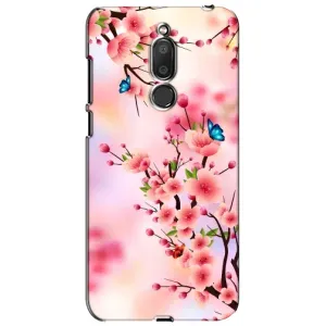 Чохол з картинкою Сакури на Meizu M6T, Meilan 6T (Метелики на сакурі)