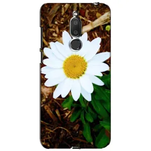 Чохол з ромашками на Meizu M6T, Meilan 6T (Біла ромашка)