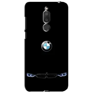 Силіконовий бампер з картинкою машини на Meizu M6T, Meilan 6T (Чорний BMW)