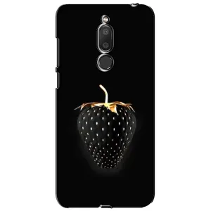 Чехол с изображением вкусной еды для Meizu M6T, Meilan 6T (Чёрная клубника)