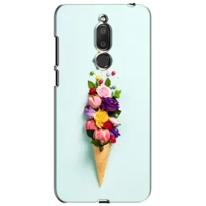 Чохли з тематикою "КВІТИ" на Meizu M6T, Meilan 6T (Квітка-морозиво)
