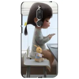 Дівчачий Чохол для Meizu M6T, Meilan 6T (ДІвчина з іграшкою)