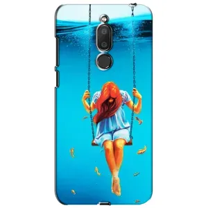 Чохол Стильні дівчата на Meizu M6T, Meilan 6T (Дівчина на гойдалці)