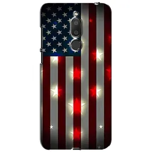 Чехол Флаг USA для Meizu M6T, Meilan 6T (Флаг США 2)