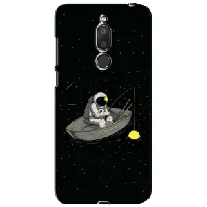 Силіконовый Чохол з принтом "Космонавти" на Meizu M6T, Meilan 6T (Космонавт на рибалці)
