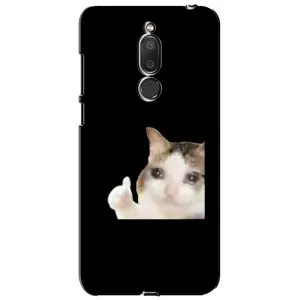 Чехол с рисунком «Кот в слезах» для Meizu M6T (Meilan 6T)