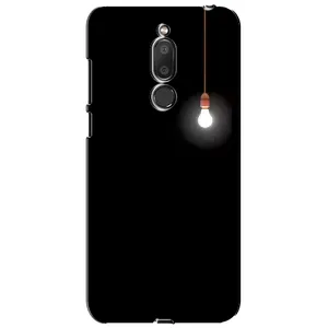Чохол з картинками на чорному фоні для Meizu M6T, Meilan 6T (Лампочка)