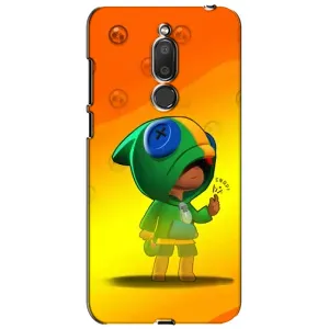 Чохол Бравл Старс для Meizu M6T, Meilan 6T (LEON в кофті)