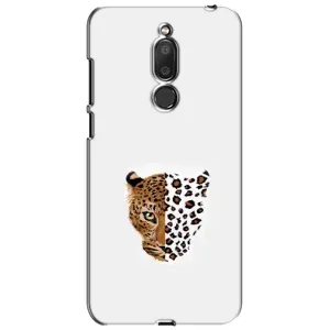 Чохол з леопардовим принтом на Meizu M6T, Meilan 6T (Леопард на білому)