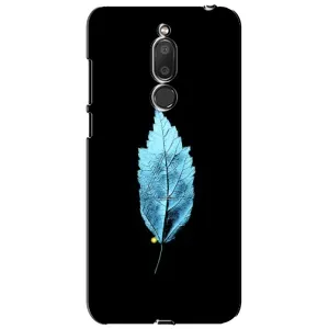 Чохол з картинками на чорному фоні для Meizu M6T, Meilan 6T (Листя)